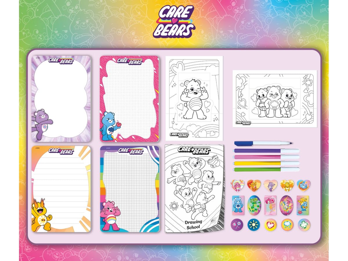 Care bears zainetto scuola di disegno e colori