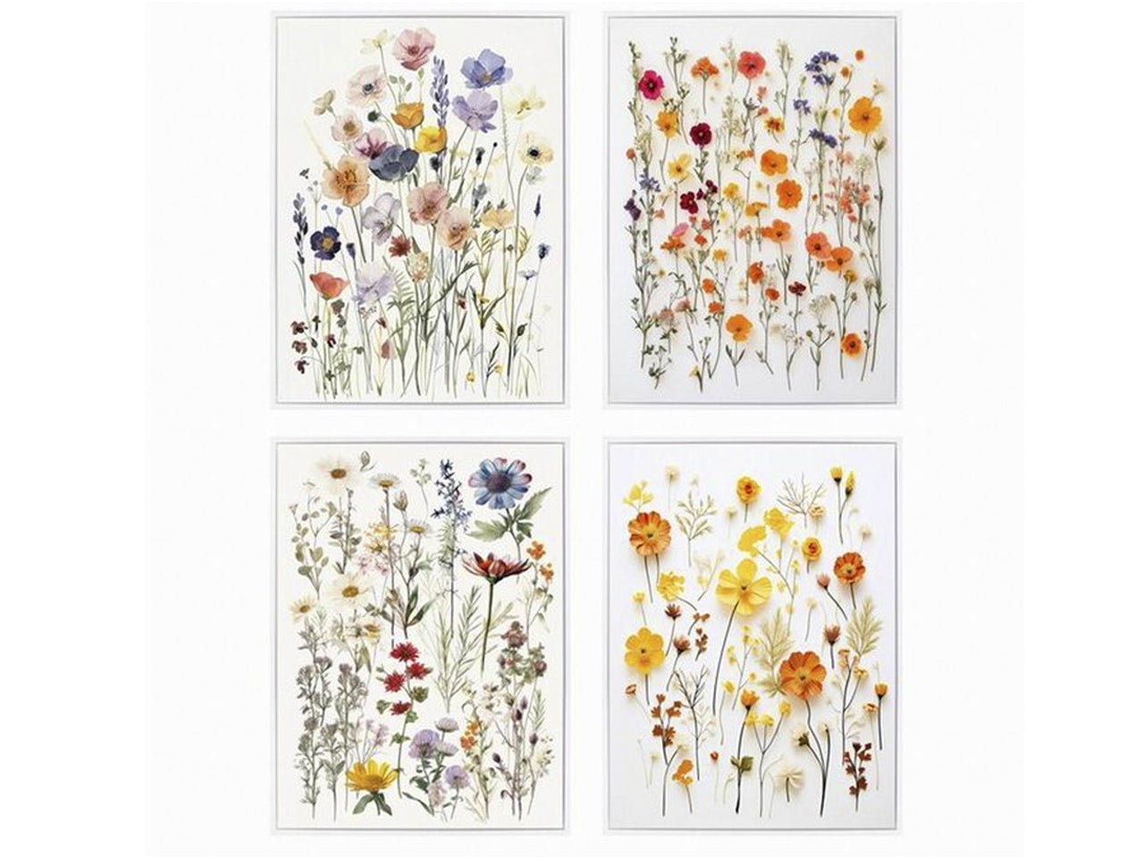 Quadro con cornice scura 30x40x2cm in 4 assortimenti