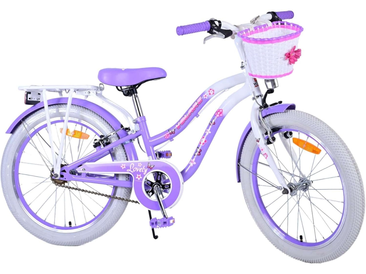 Bici Lovely fucsia 20 pollici sfera