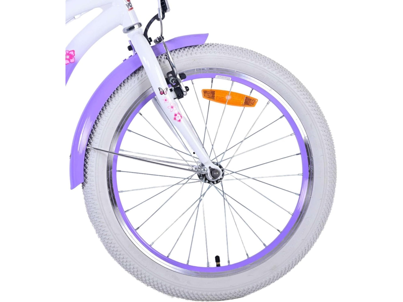 Bici Lovely fucsia 20 pollici sfera