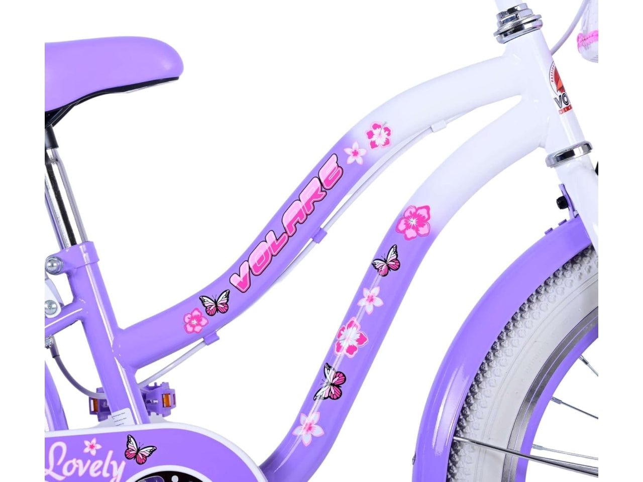 Bici Lovely fucsia 20 pollici sfera