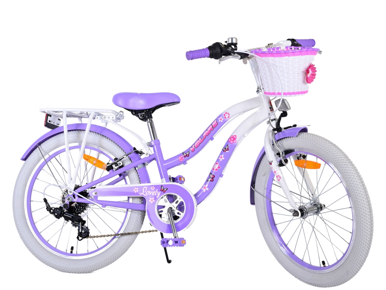 Bici Lovely fucsia 20 pollici sfera
