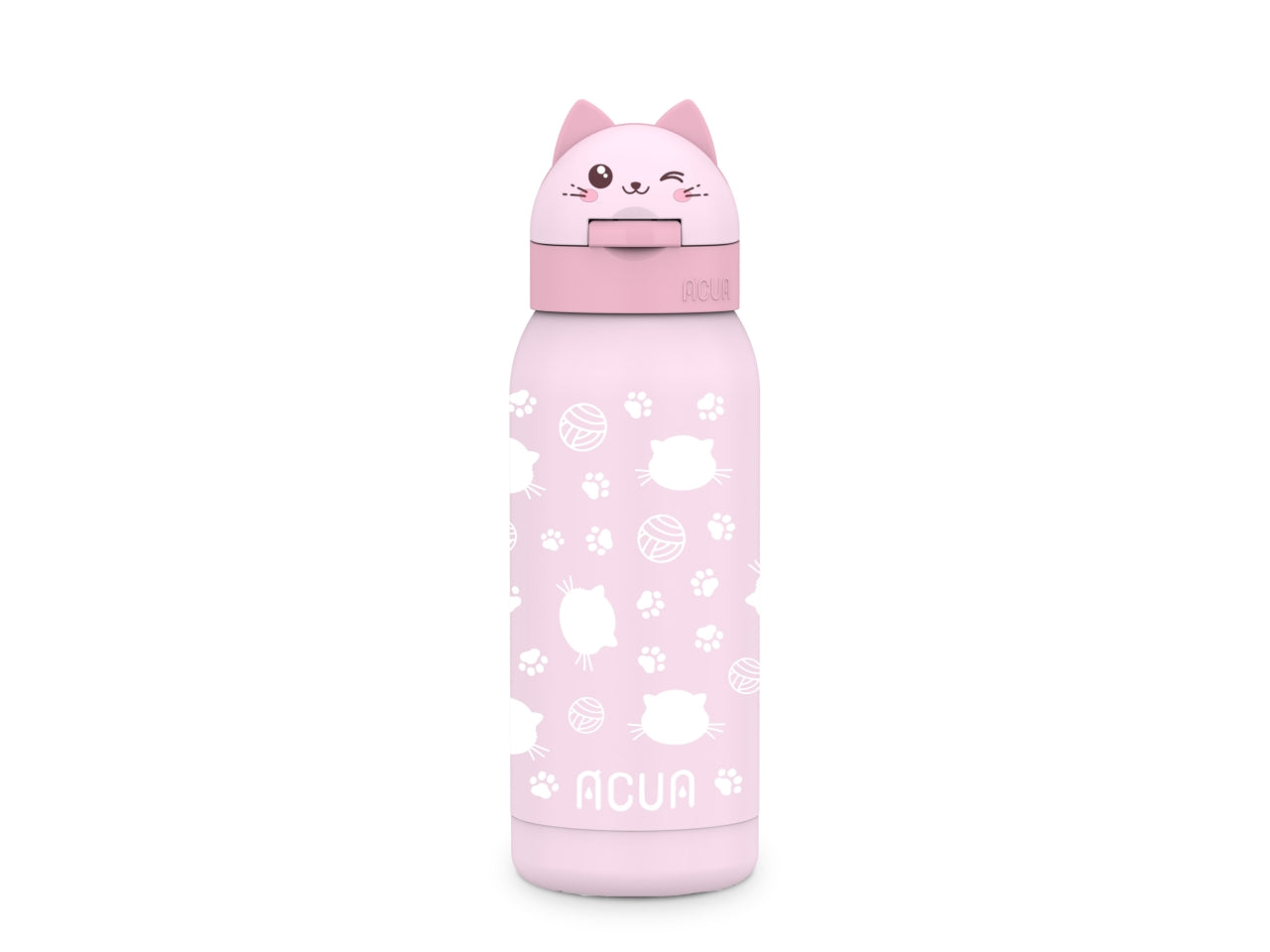 Acua kids, bottiglia termica 350 ml, gatto