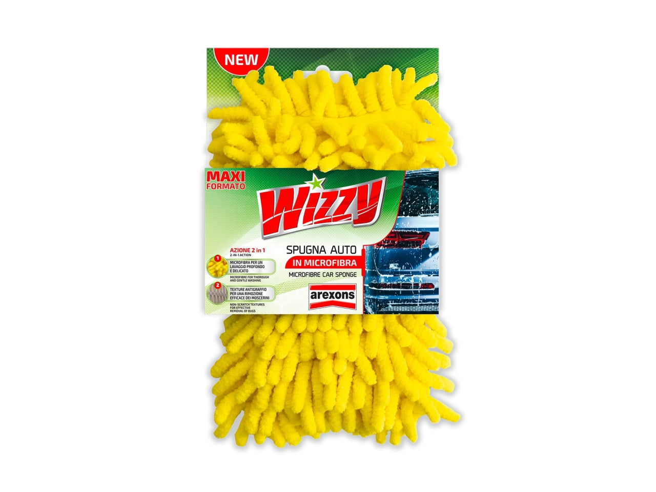 Wizzy spugne microfibra 2in1
