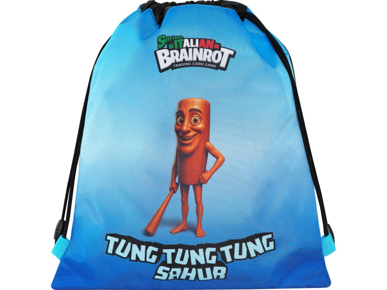 Zaino coulisse con tasca Tung Tung  Italian Brainrot