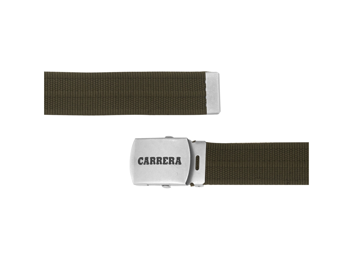 Cintura Carrera 3,5cm verde militare taglia M