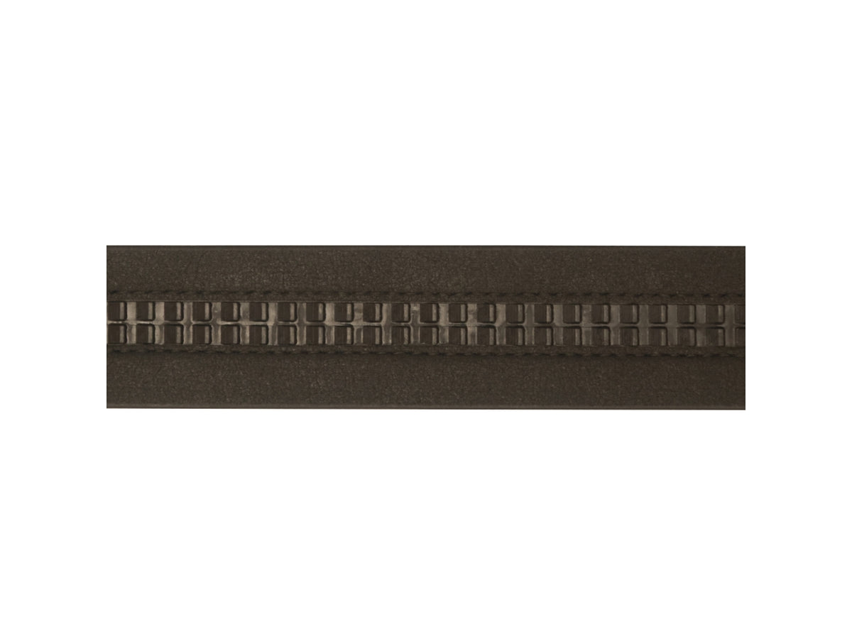 Cintura Carrera 3,5cm in pelle marrone scuro taglia L