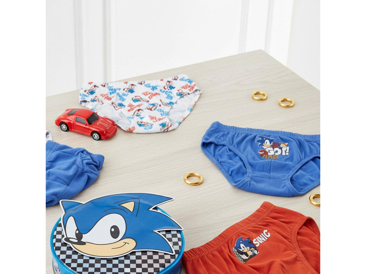 Sonic set mutandine maglietta bag taglia 06/08