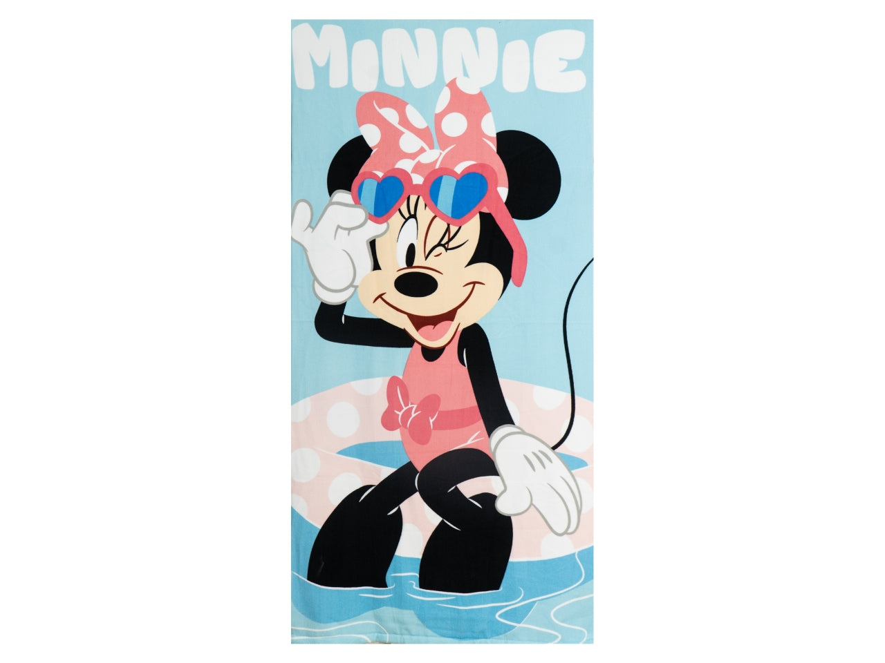 Minnie asciugamani occhialini da nuoto