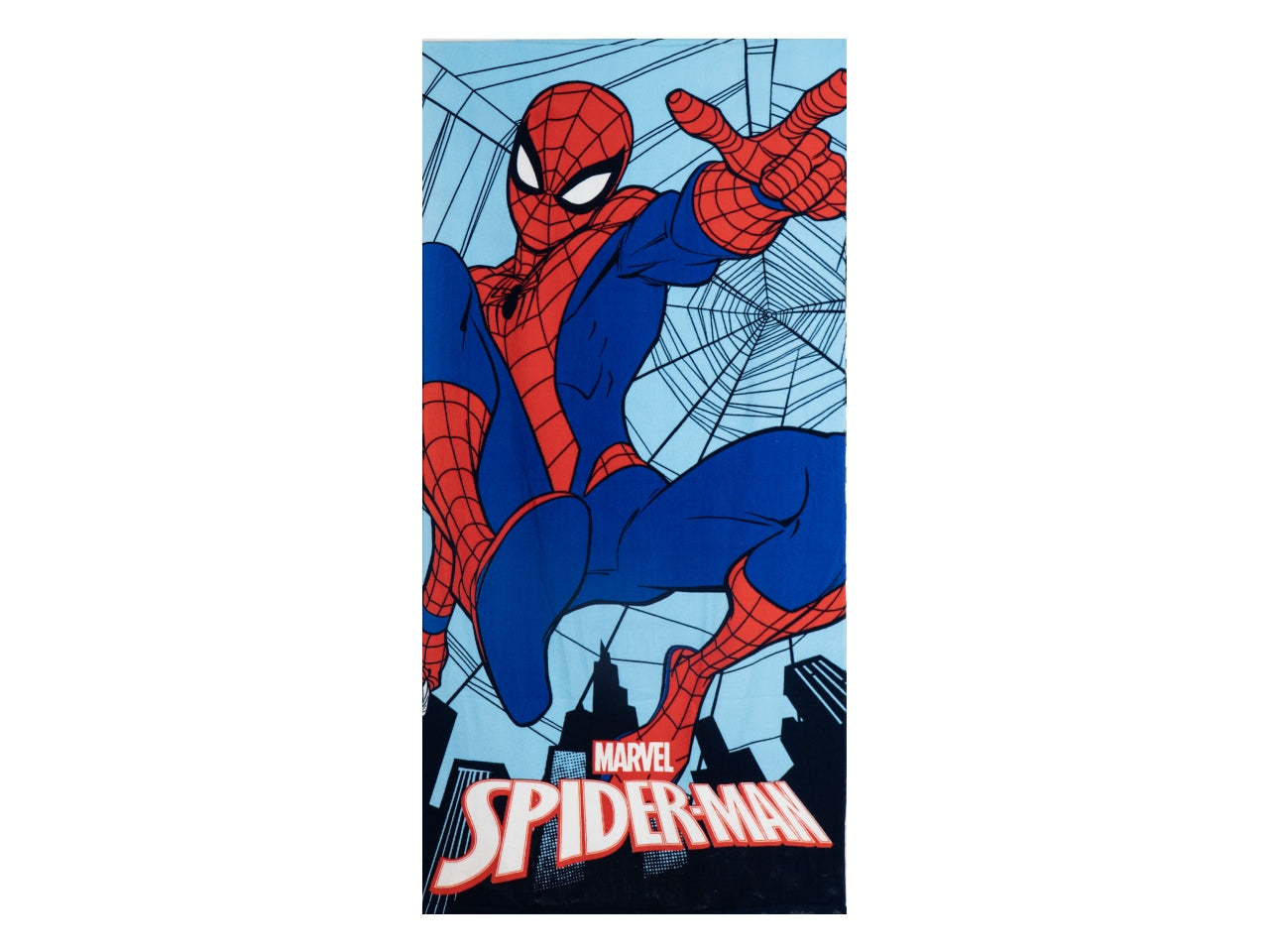 Spiderman asciugamani occhialini da nuoto