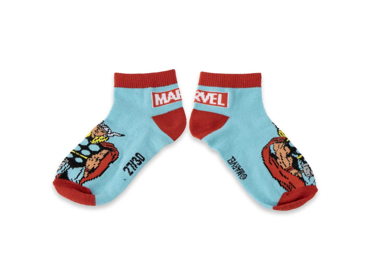 Marvel calzini alla caviglia taglia 27/30