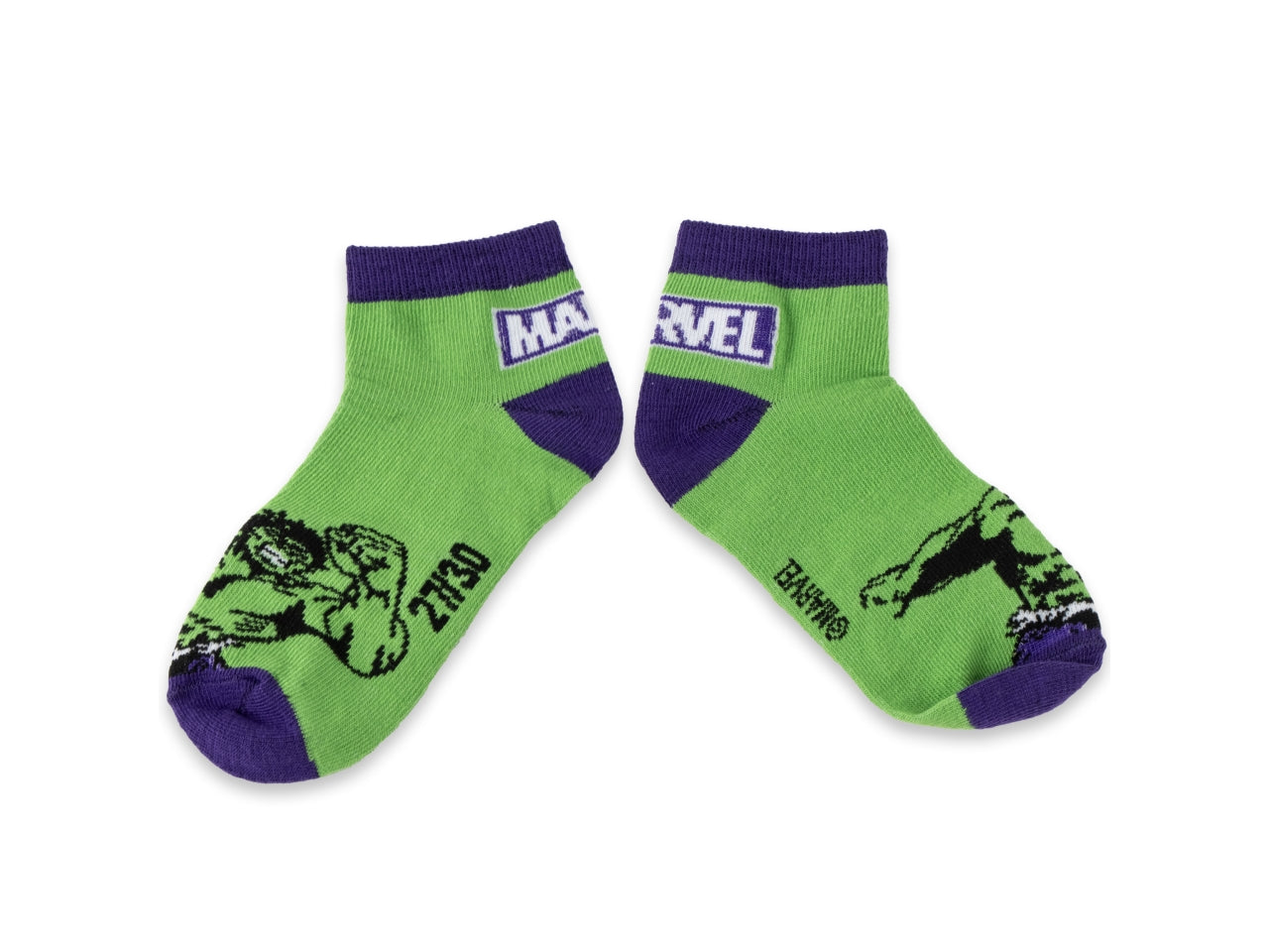 Marvel calzini alla caviglia taglia 27/30