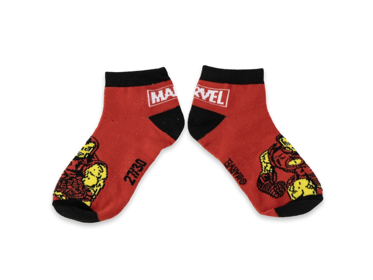 Marvel calzini alla caviglia taglia 31/34
