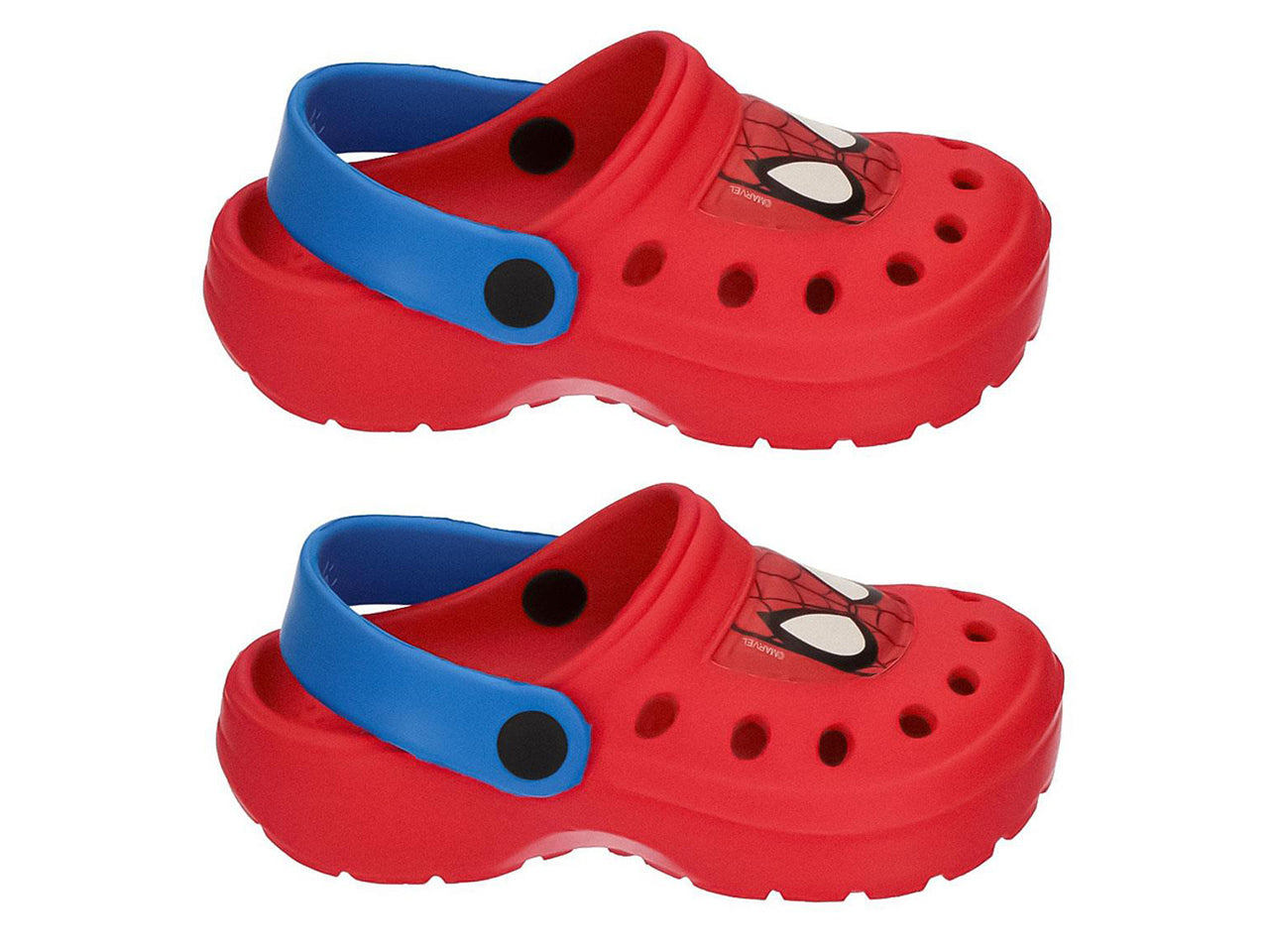 Spiderman ciabatta mare rosso taglia 28/29