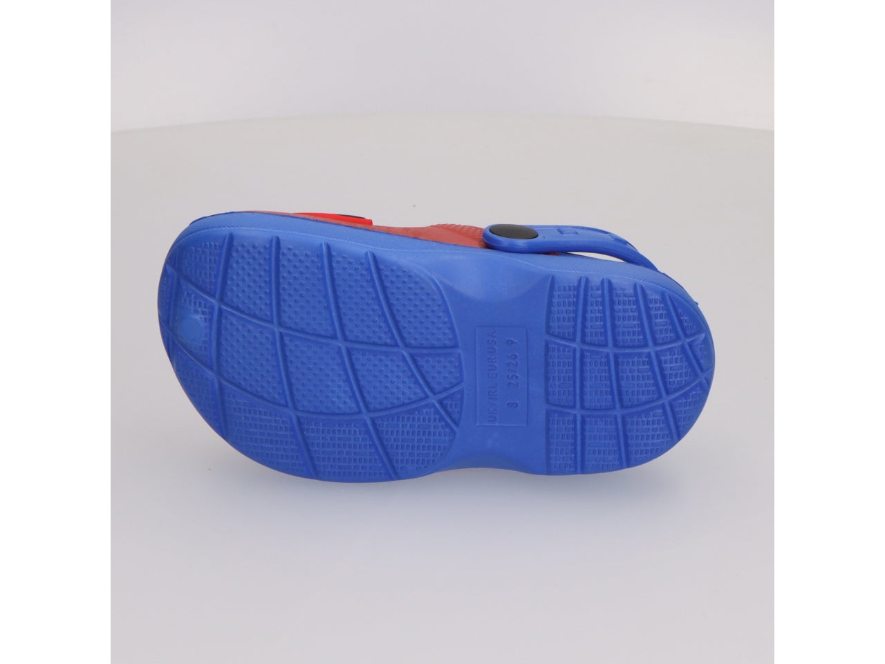 Spiderman ciabatta mare blu taglia 26/27