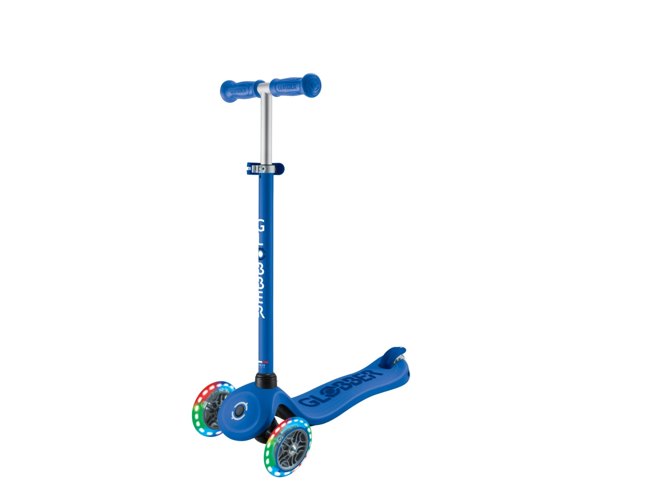 Globber monopattino cavalcabile go-up di colore narvy blue