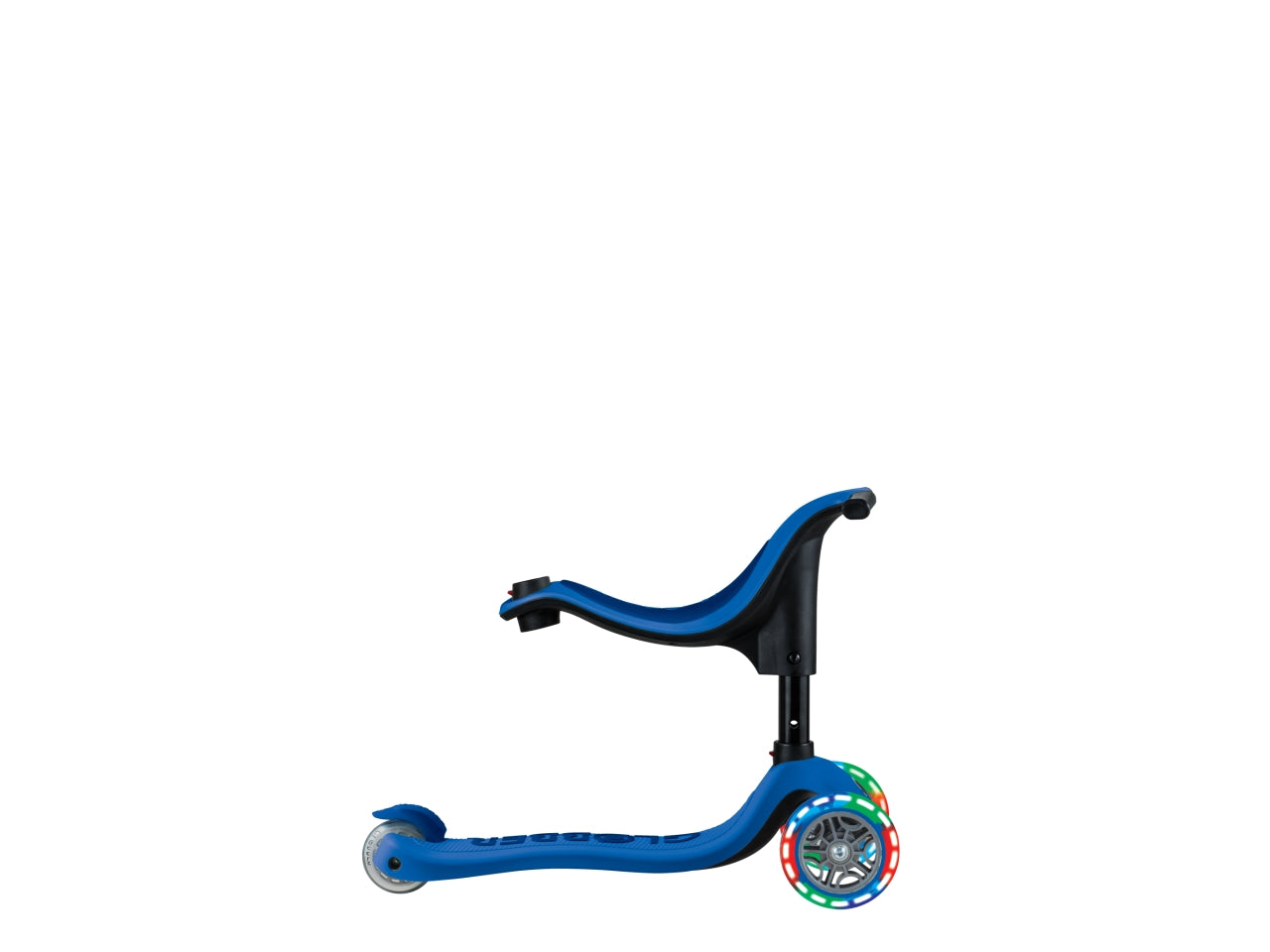 Globber monopattino cavalcabile go-up di colore narvy blue