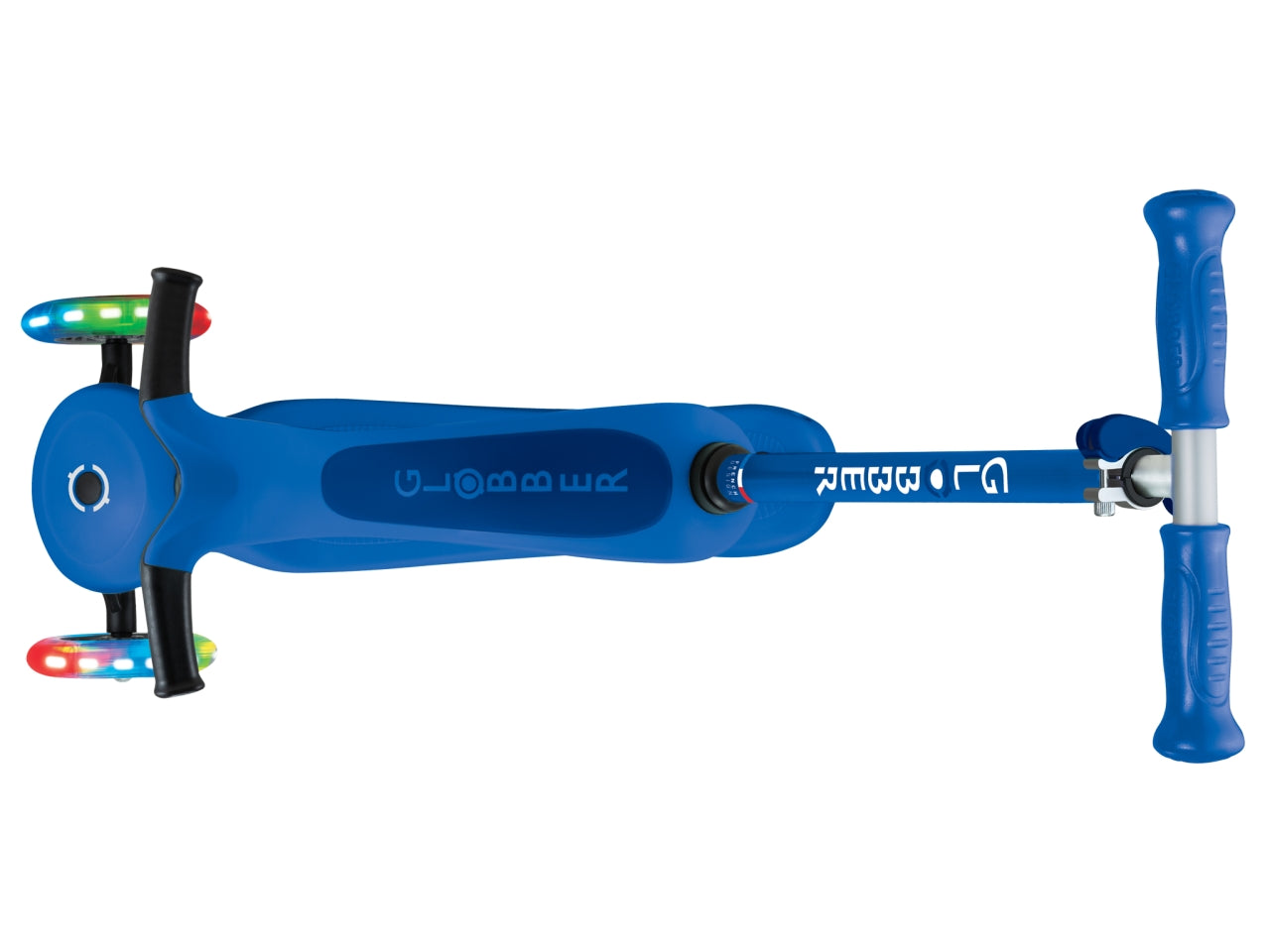 Globber monopattino cavalcabile go-up di colore narvy blue