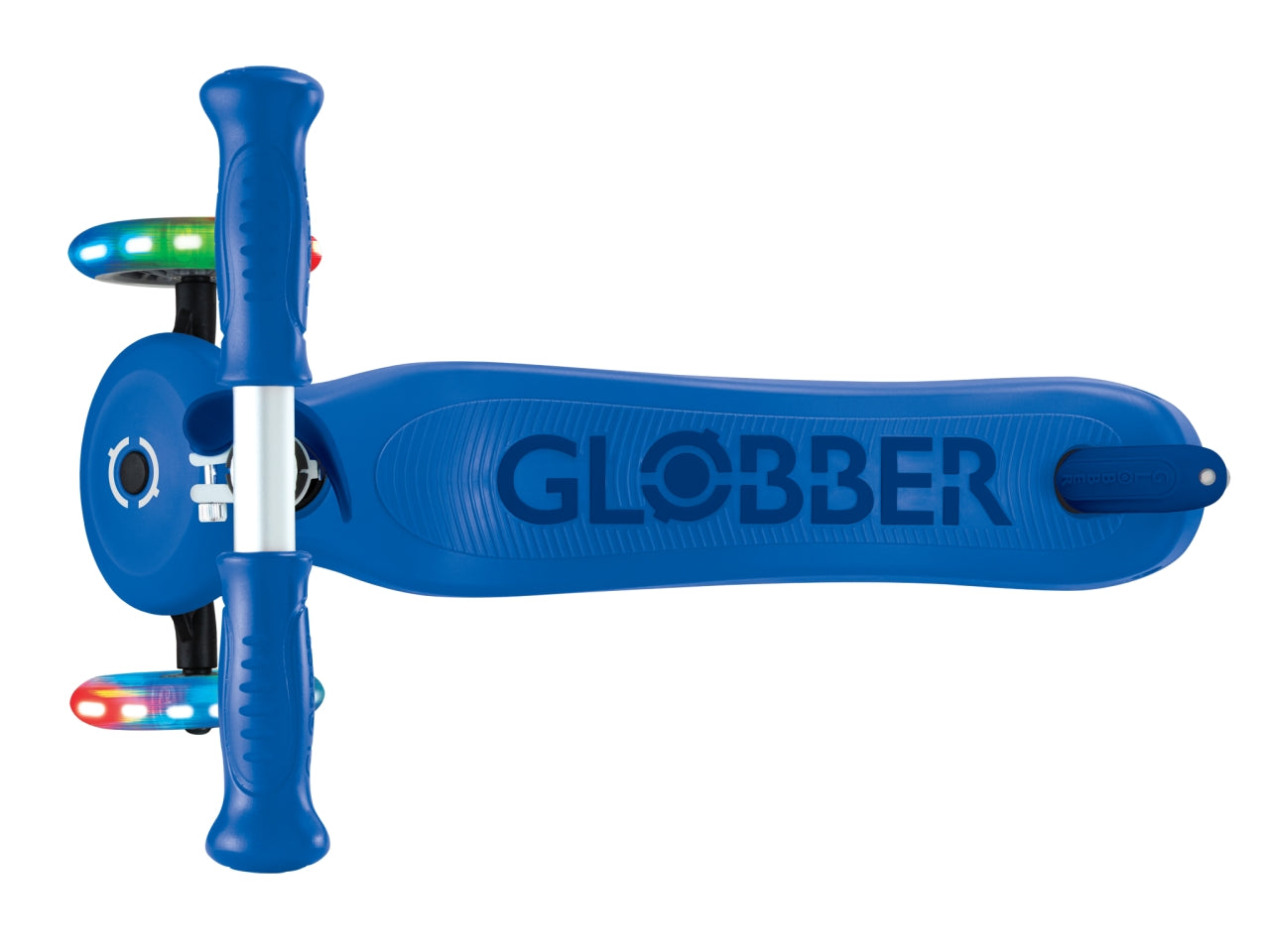 Globber monopattino cavalcabile go-up di colore narvy blue