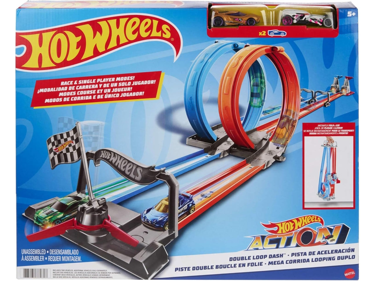 Hot Wheels Double Loop Dash