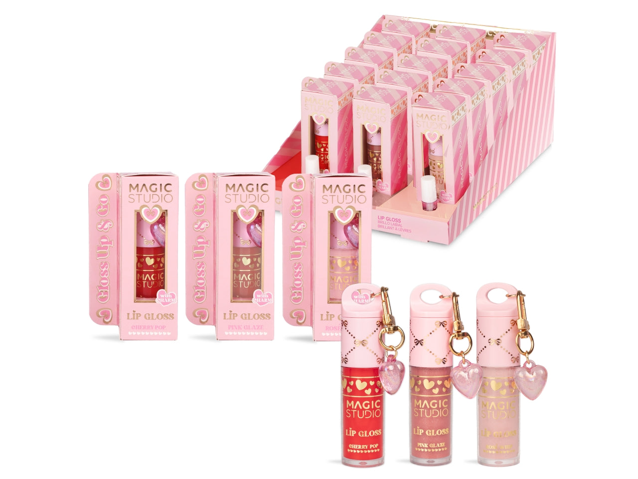 Magic studio coquette lucidalabbra con charm