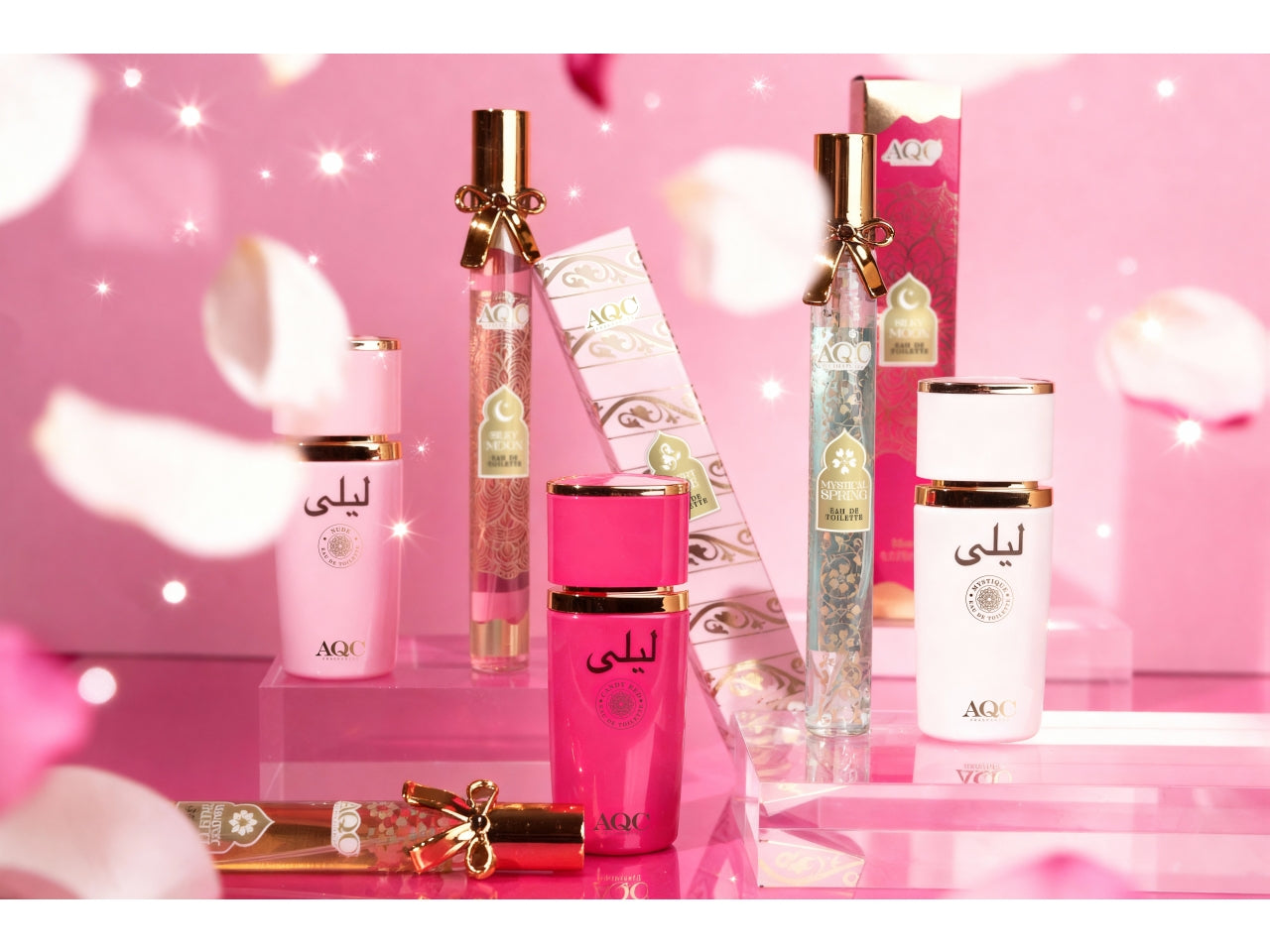 Aqc leila candy red eau de toilette 60ml