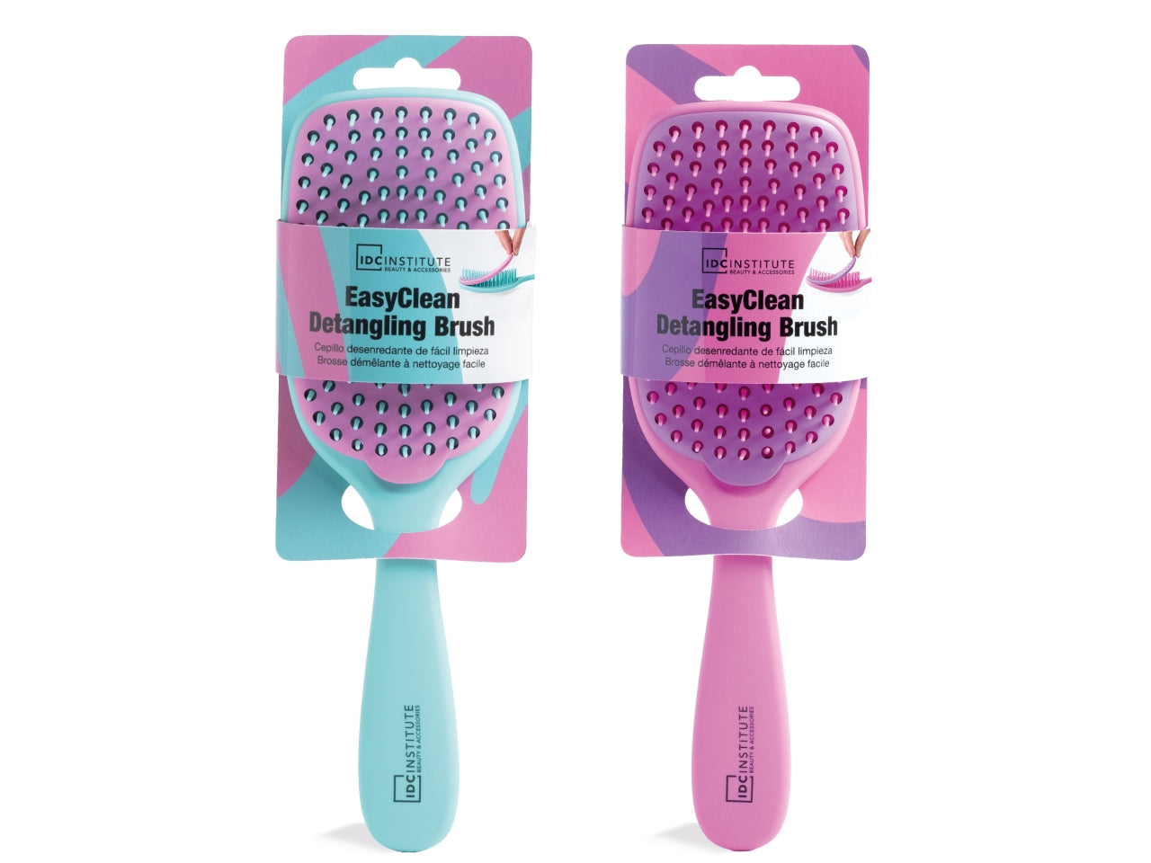 Idc institute spazzola per capelli, colori assortiti