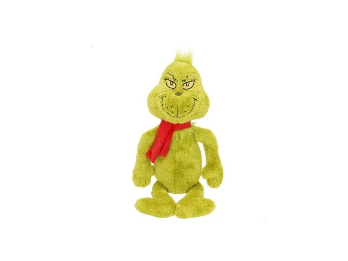 Peluche Grinch con sciarpa rossa 90Cm
