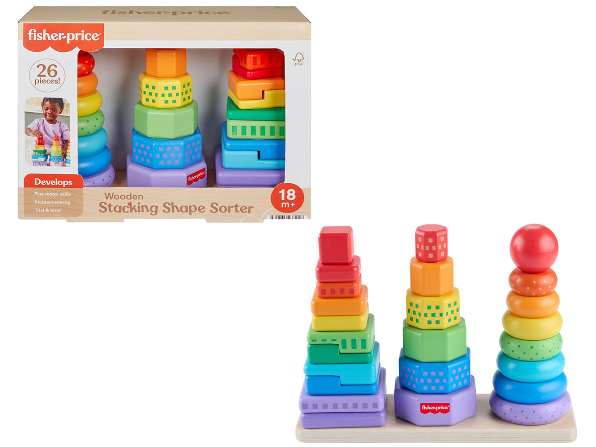 Fisher price set 3 piramide