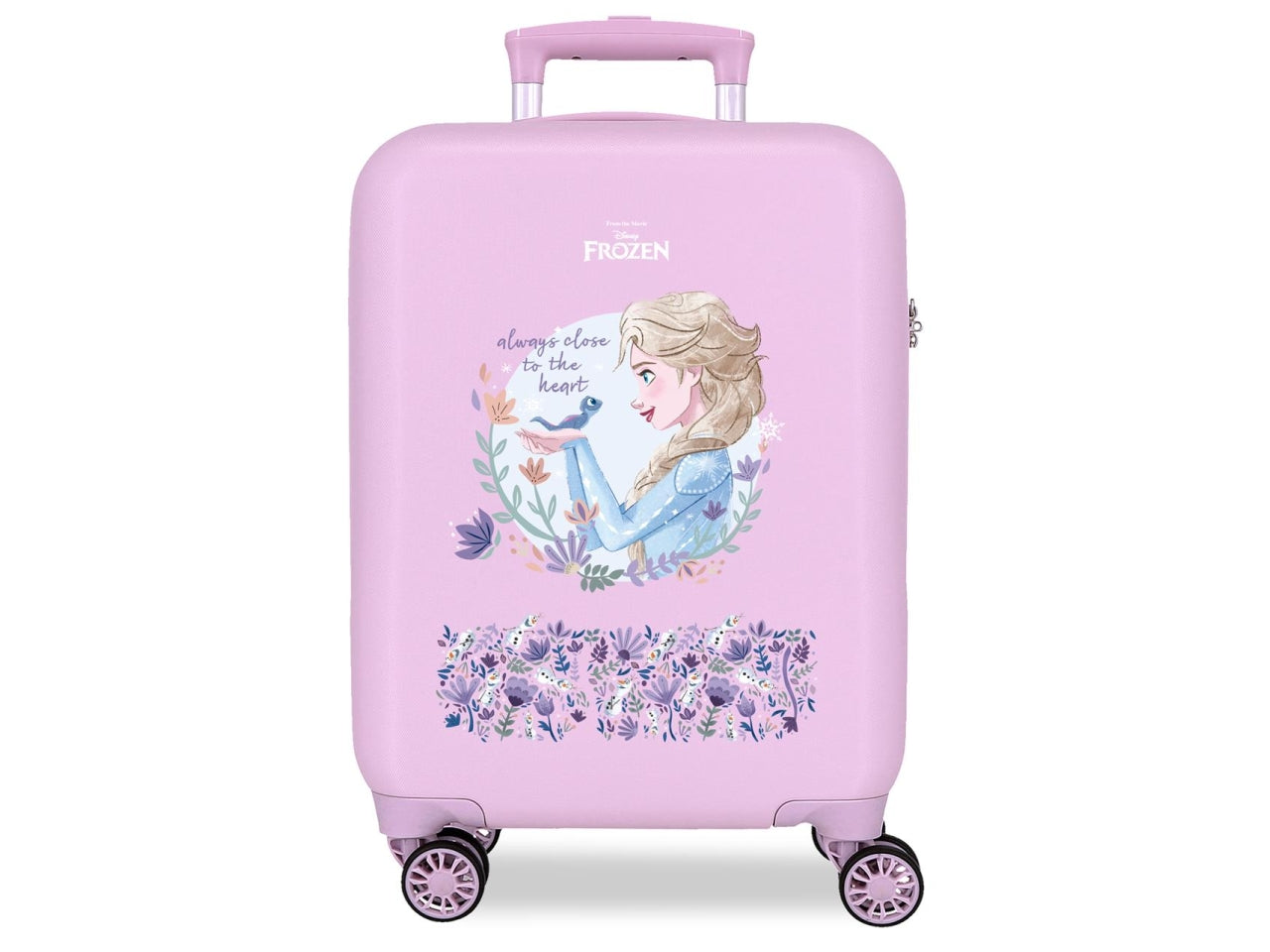 Disney trolley in abs 50cm 4 ruote close to the heart frozen
