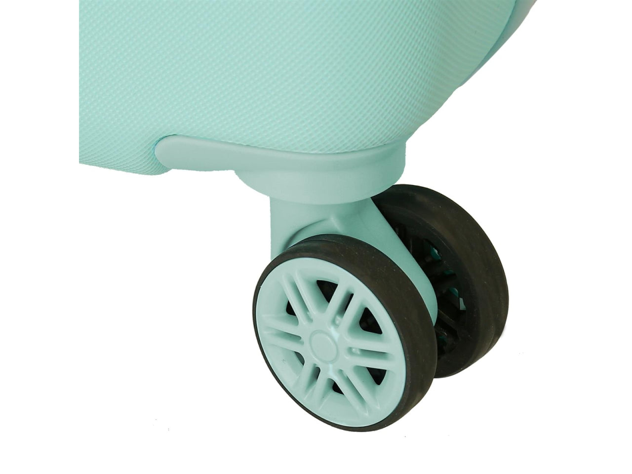 Disney trolley in abs 55cm 4 ruote aloha stitch turquesa