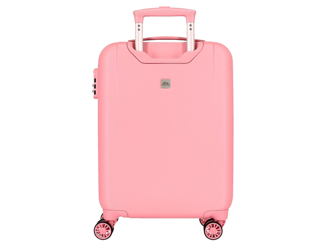 Sanrio trolley in abs 55cm 4 ruote hello kitty bows rosa