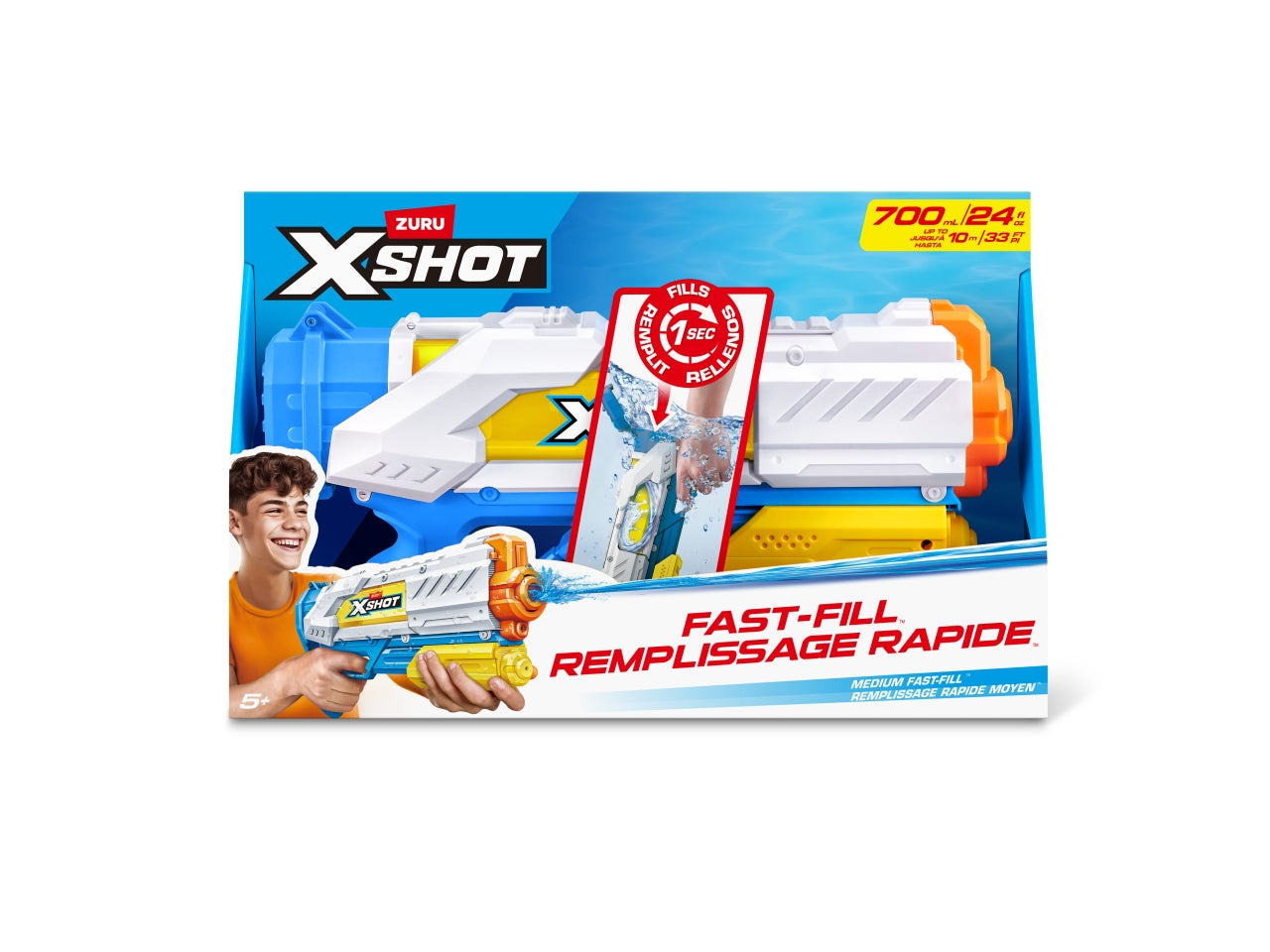X-shot water warfare blaster fastfill