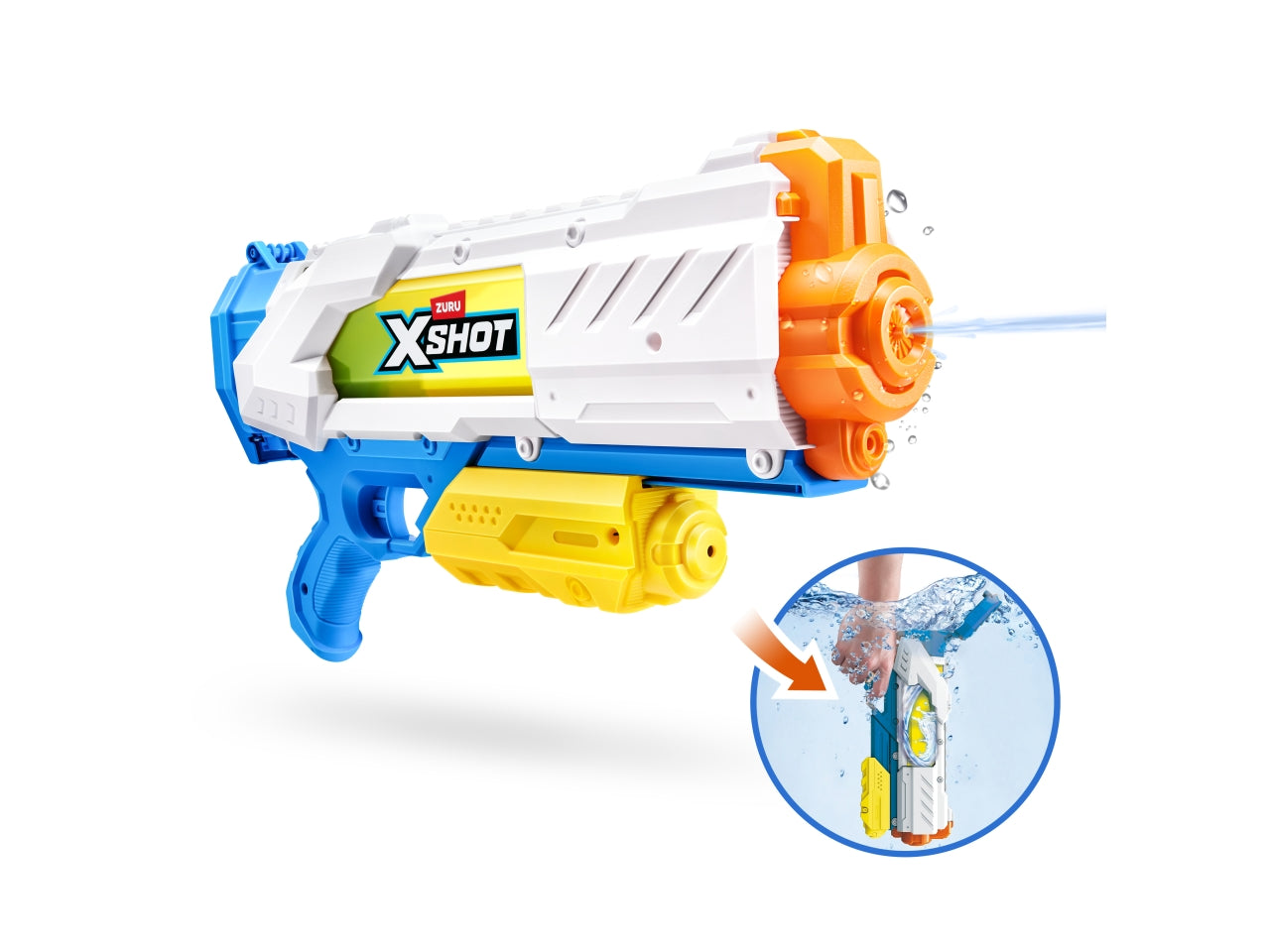 X-shot water warfare blaster fastfill