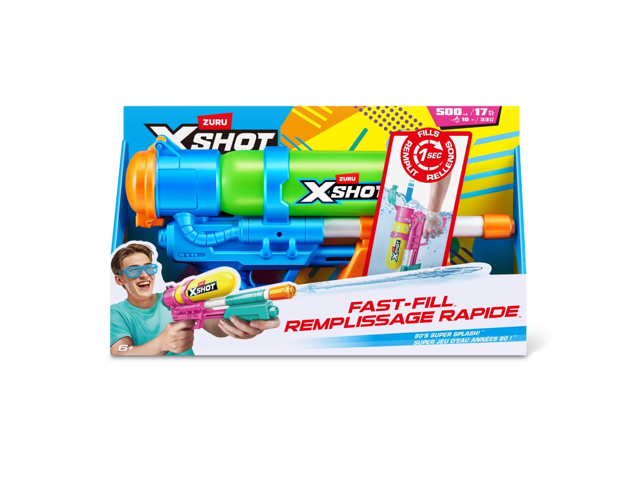 X-shot water-fast fill retro blaster