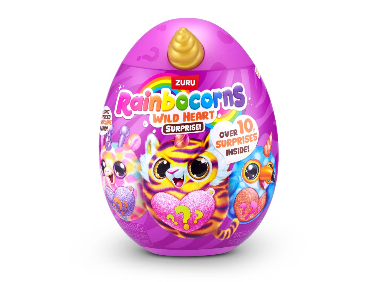 Peluche rainbocorns wild heart