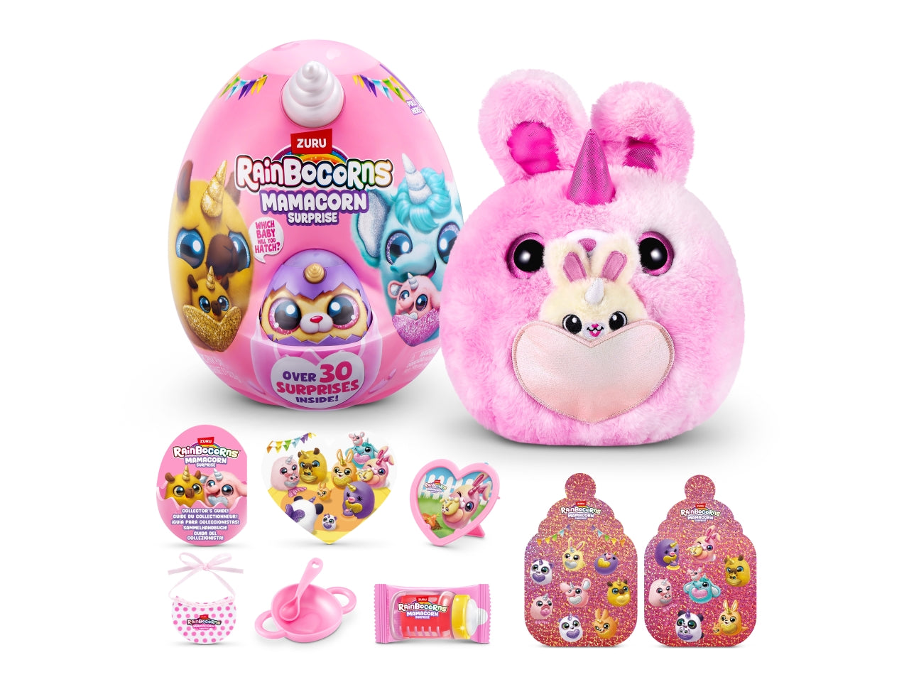 Rainbocorns-mamacorn surprise-series 1-plush medium-shrink