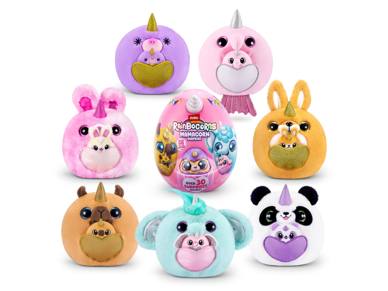 Rainbocorns-mamacorn surprise-series 1-plush medium-shrink