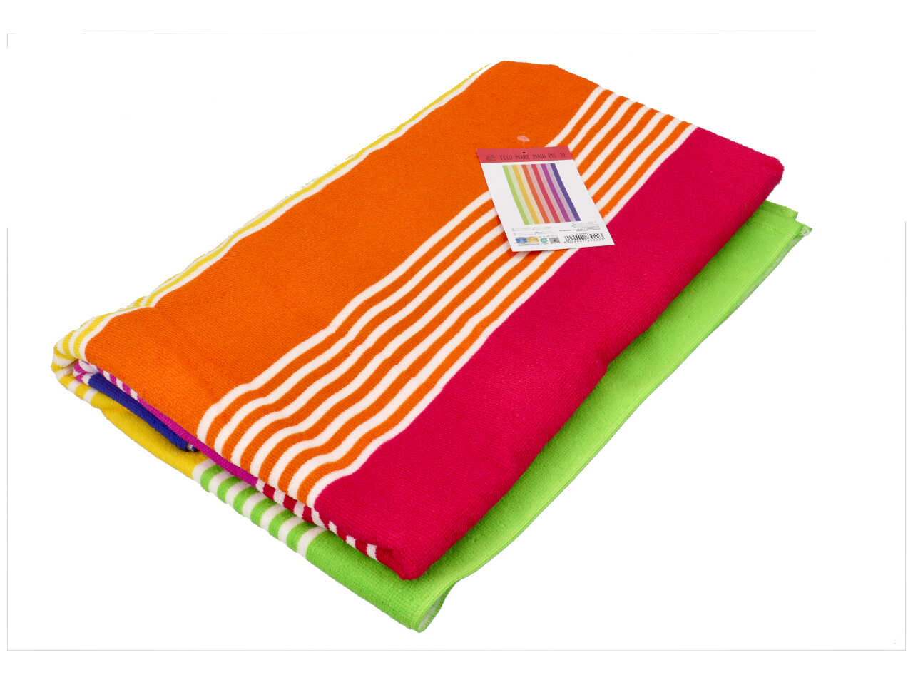 Telo mare Maui 100x180cm rigato multicolor