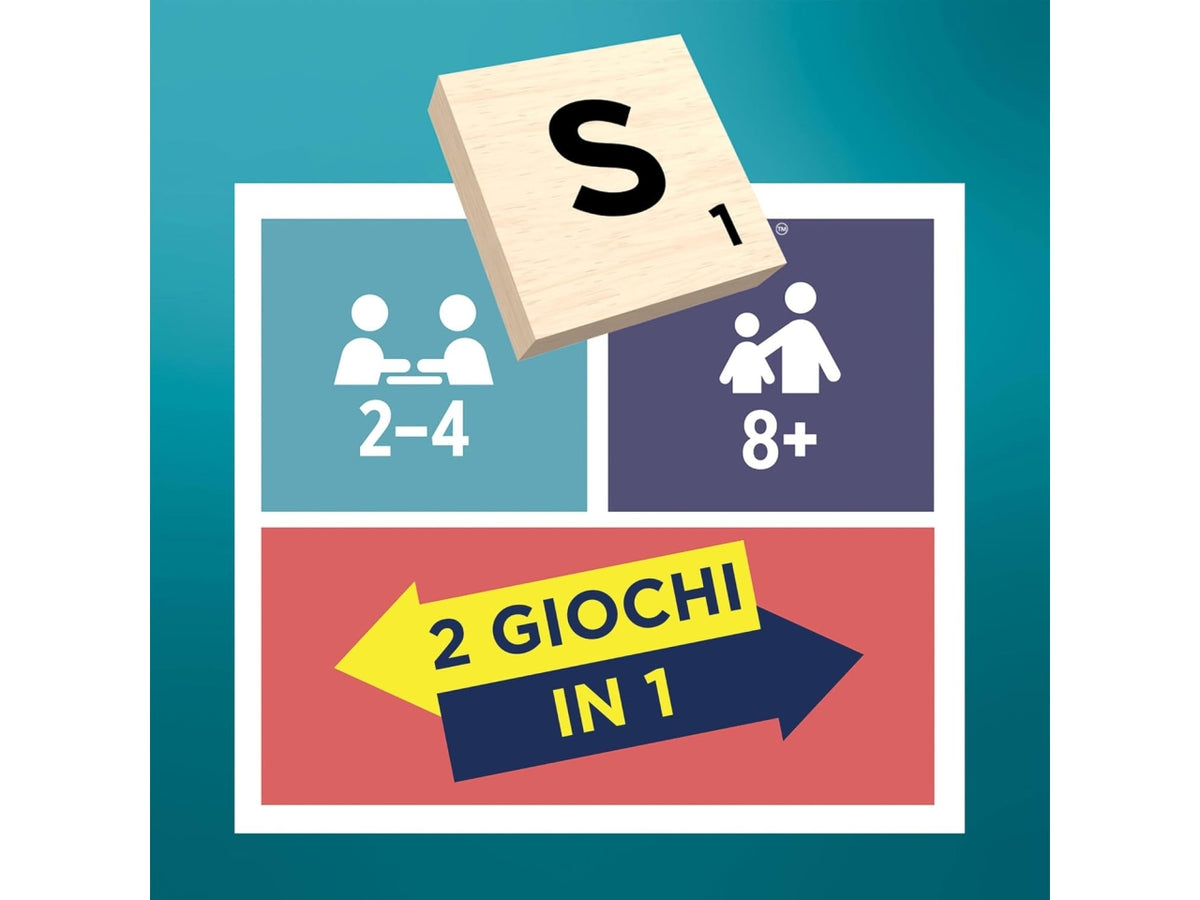 Gioco Scrabble in legno