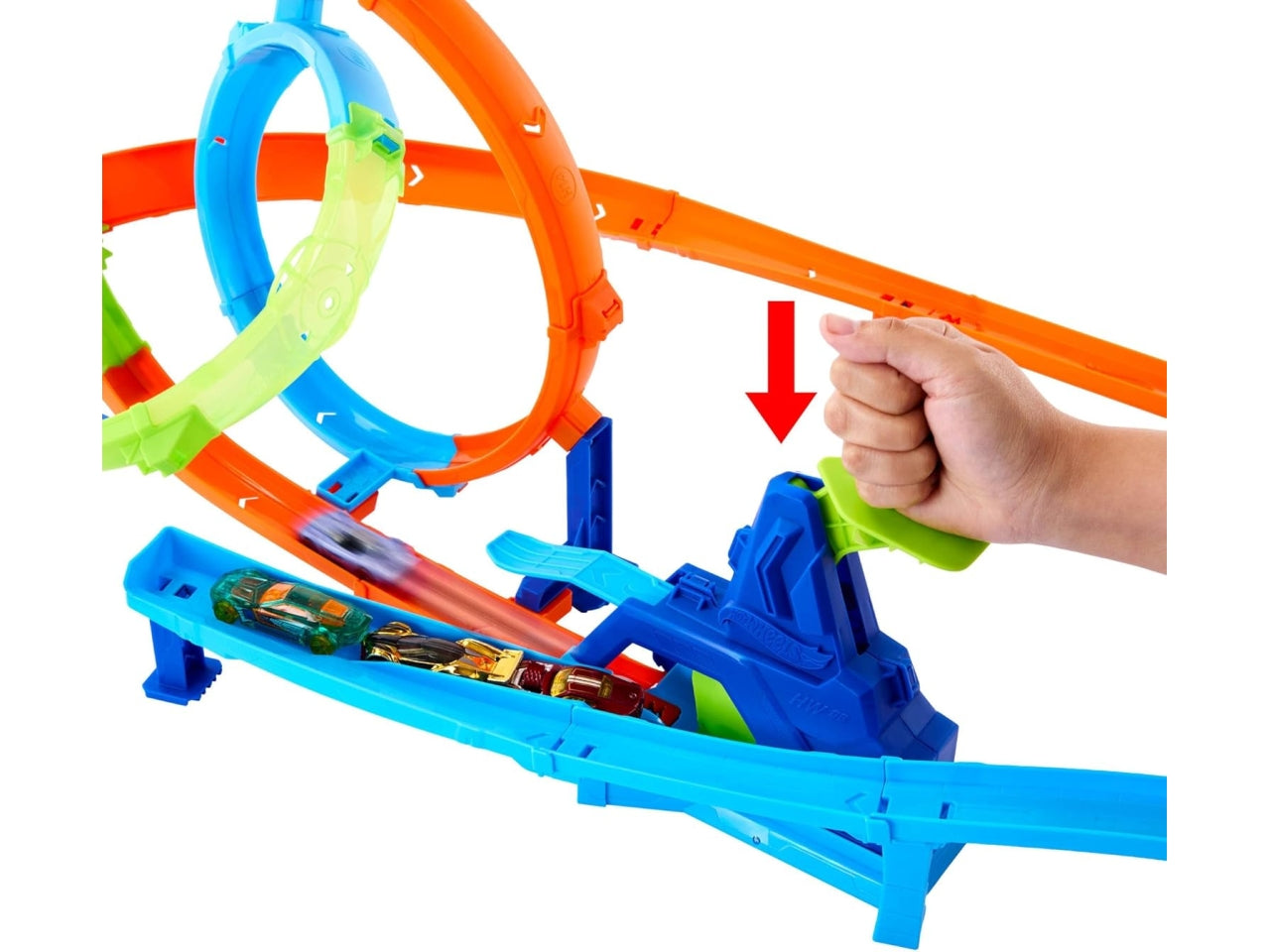 Hot wheels pista del mega ciclone