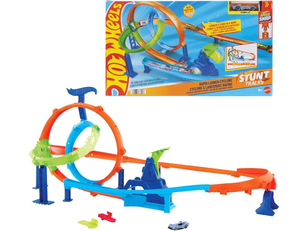 Hot wheels pista del mega ciclone