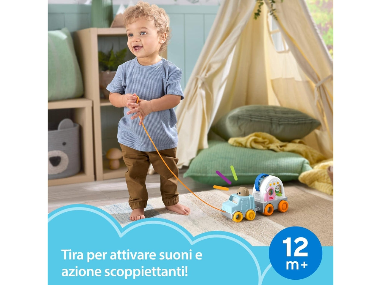 Fisher-price dentaruoli morbidi set 4pz