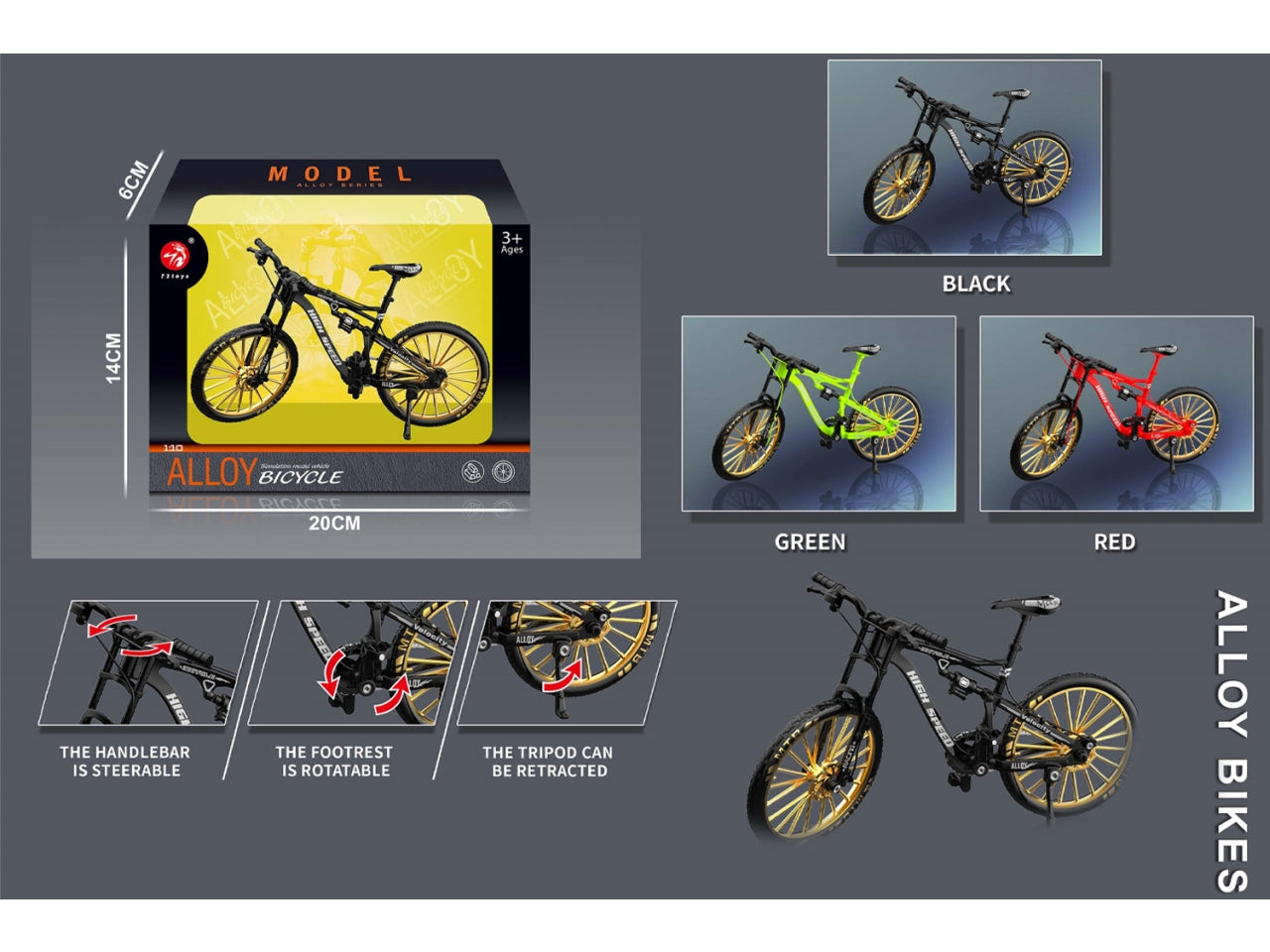 Bicicletta mountain bikemetal 1.10