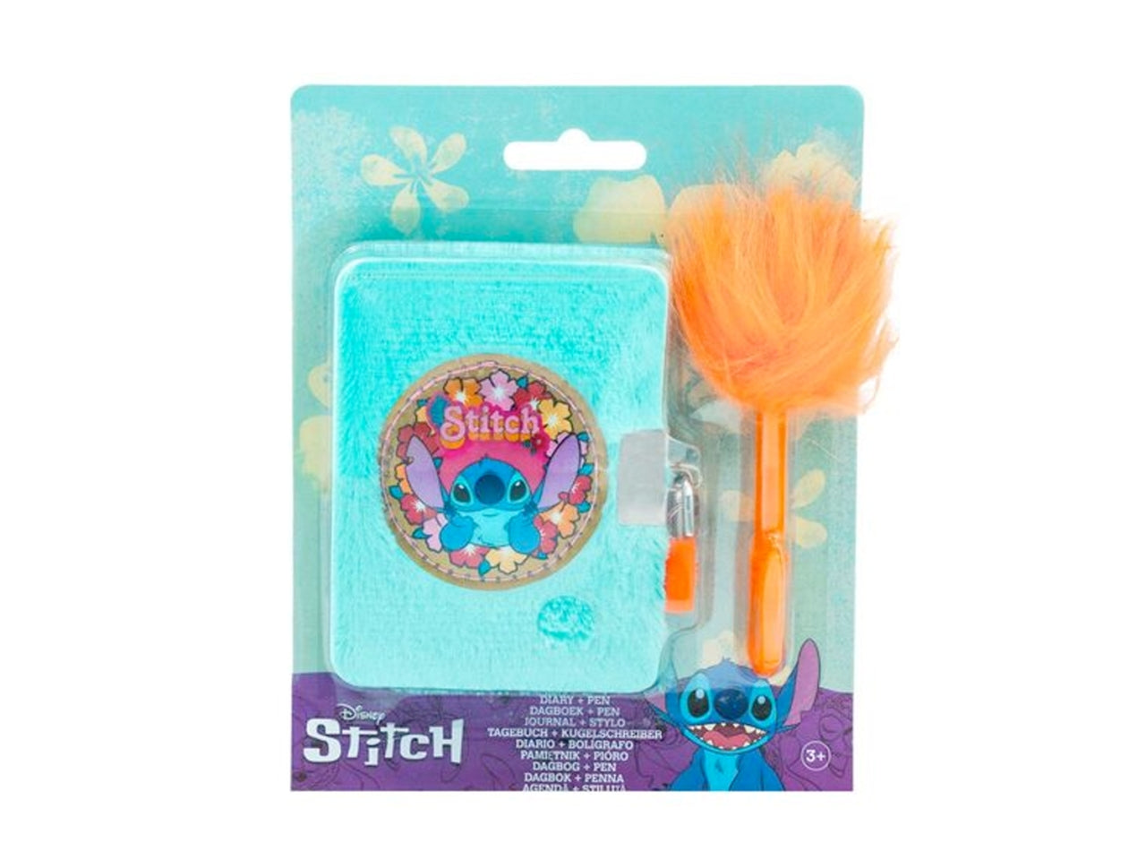 Stitch diario e penna plush