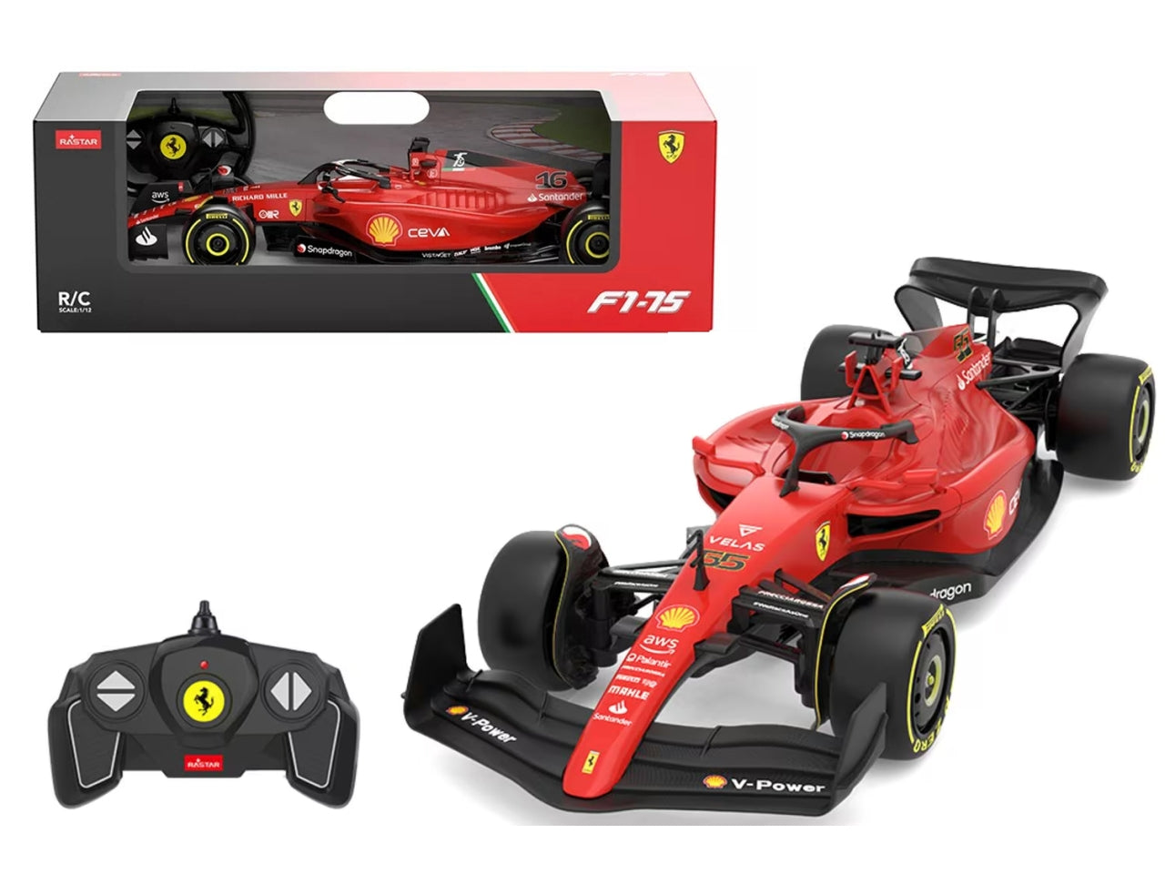 Ferrari f1-75 1:18 r/c
