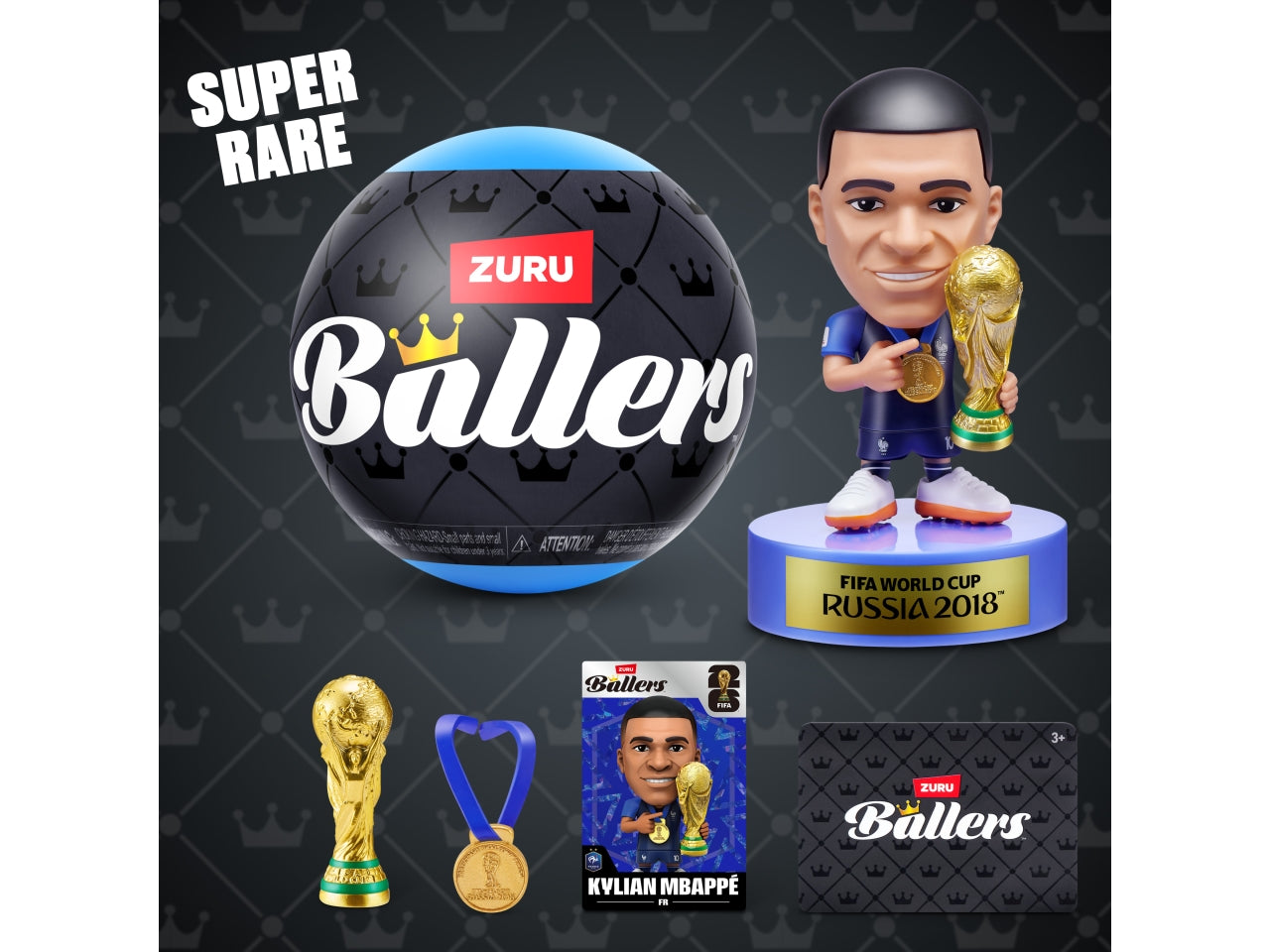 Fifa Baller collezzione 33 giocatori ufficiali Fifa World Cup