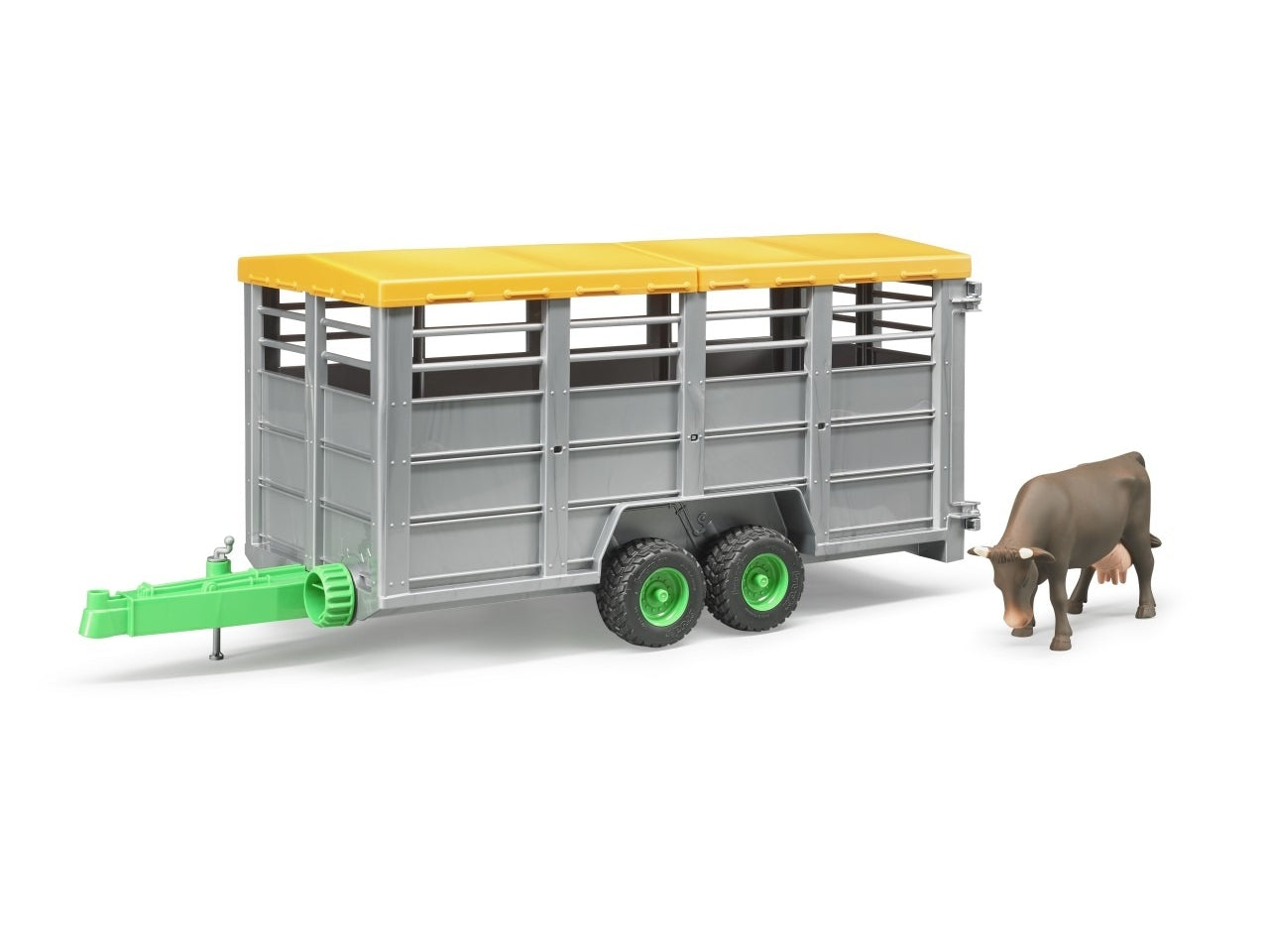 Rimorchio trasporto animali con 1 mucca