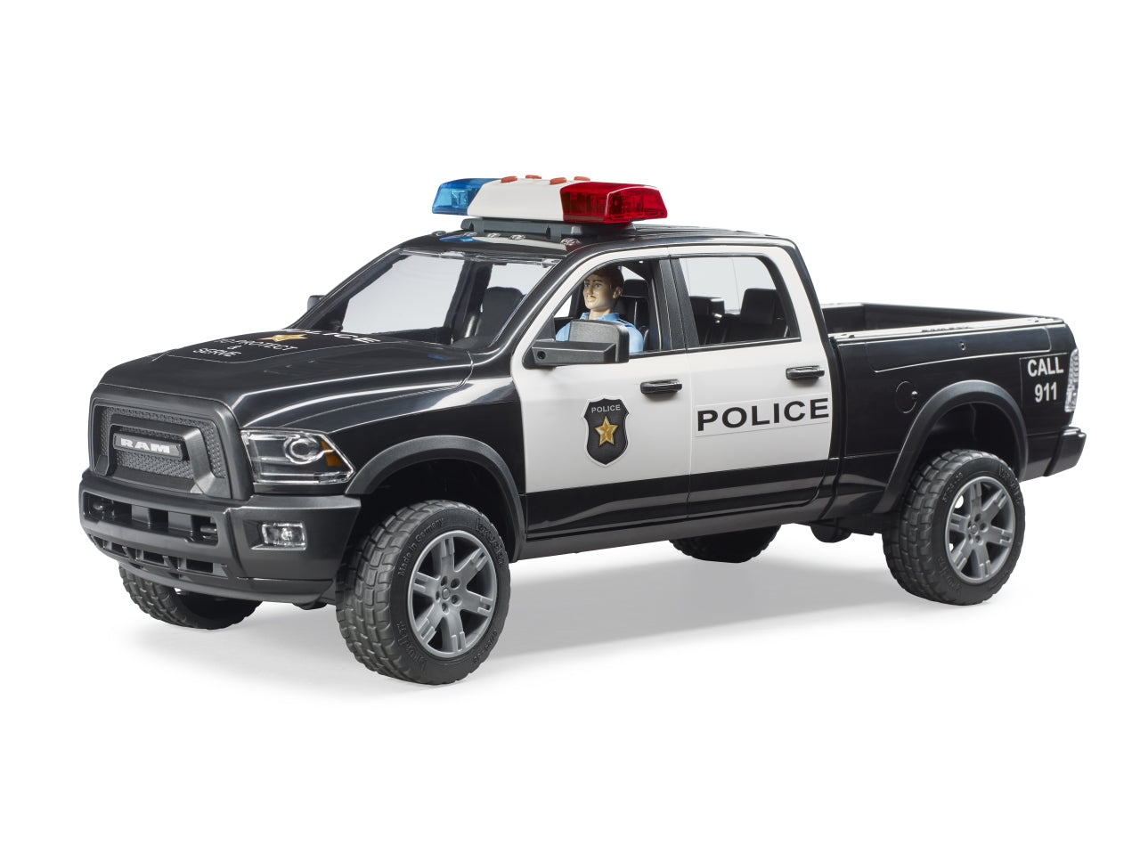 Ram 2500 polizia con poliziotto