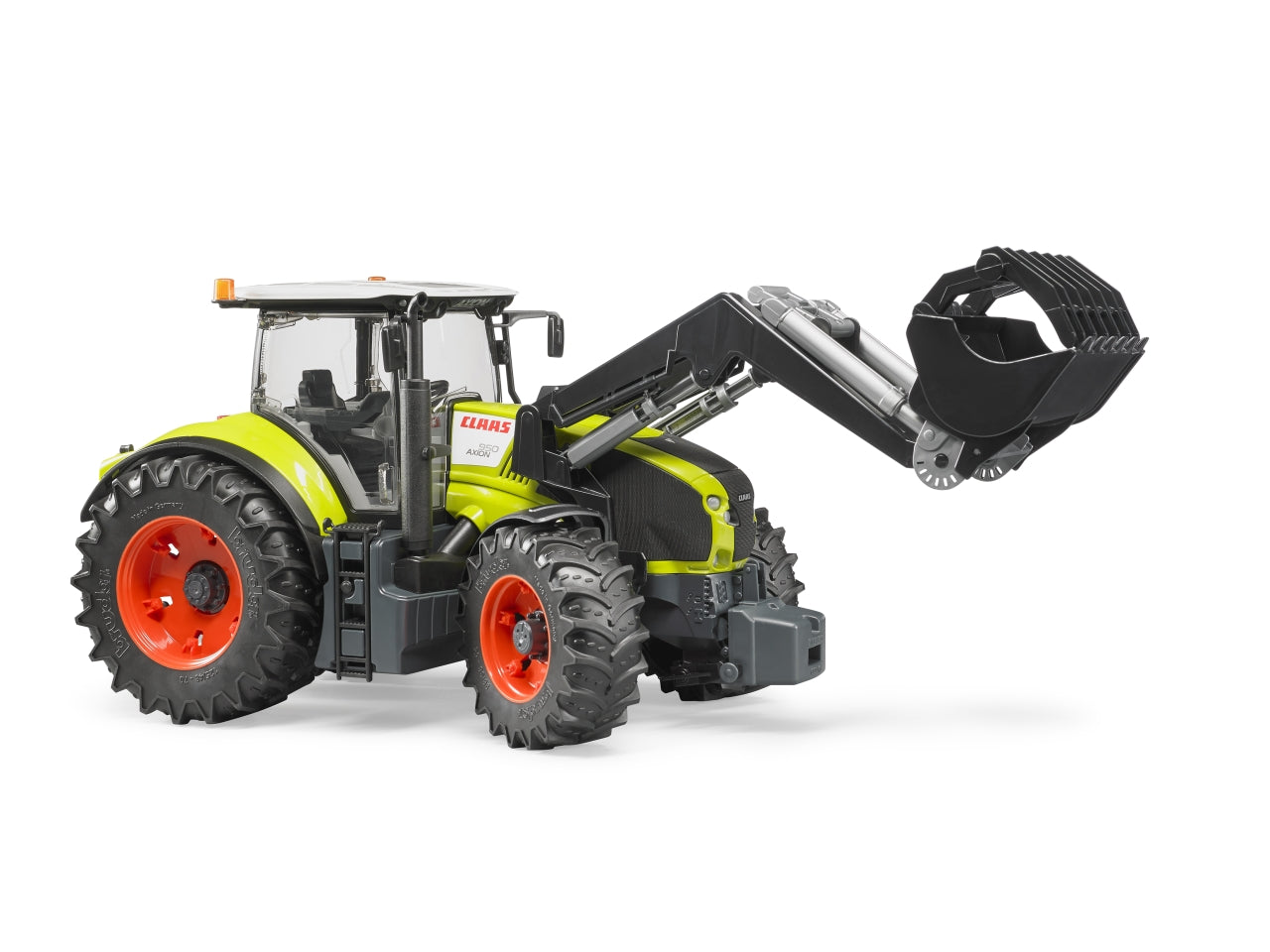 Trattore claas axion 950 con benna